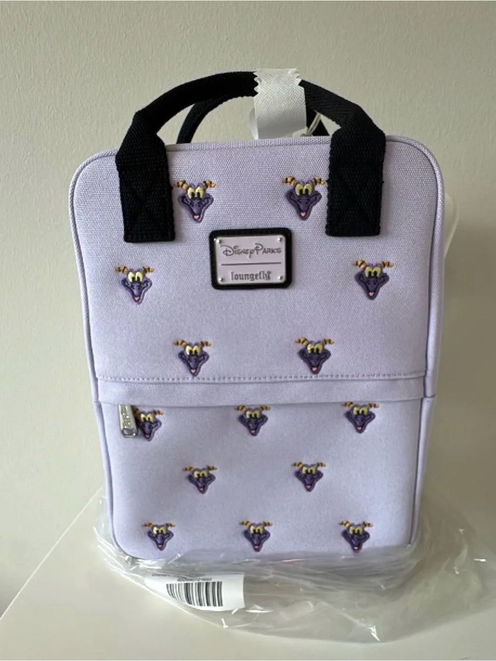 Loungefly Disney Parks Figment Canvas Backpack